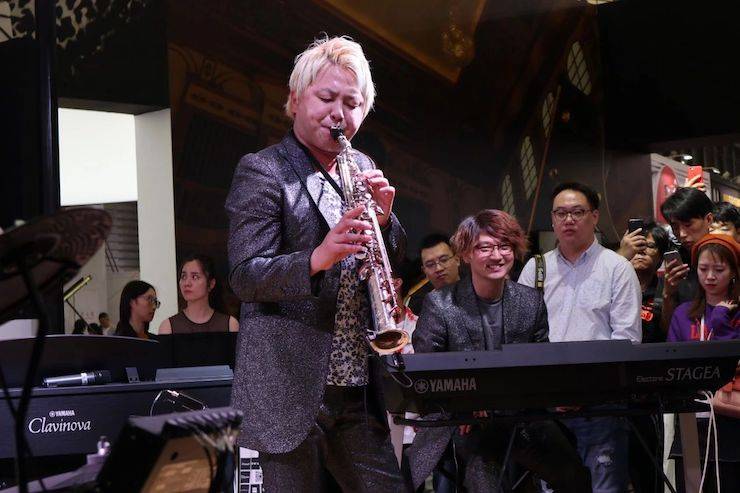 凯发k8国际盛大亮相Music China 2018，呈现世界级乐器展体验