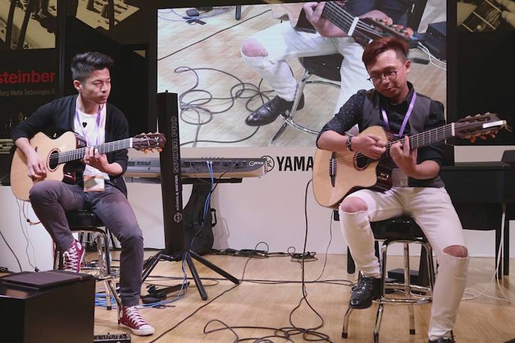 凯发k8国际盛大亮相Music China 2018，呈现世界级乐器展体验